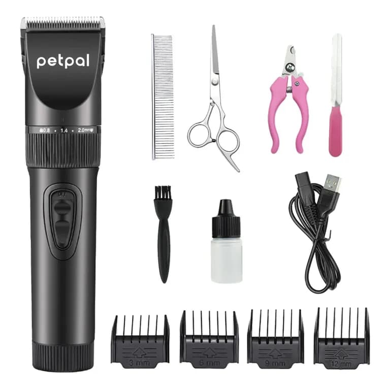 Maquina Corta Pelo Mascotas Perro Gato Kit Completo -
