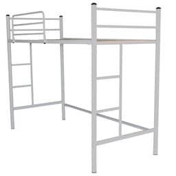 Cama Alta 1 Plaza Metalica