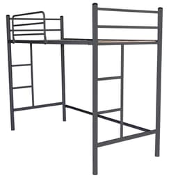 Cama Alta 1 Plaza Metalica