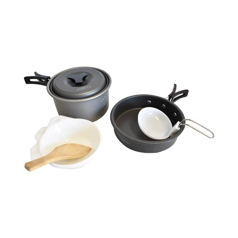 Set De Cocina Para Camping 3 Personas