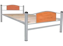 Cama Metalica Child 1.5 Plaza Plata