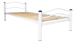 Cama Metalica Wind 1 Plaza Blanco