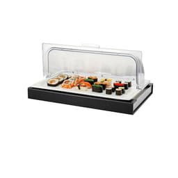 Exhibidor Buffet Frio C/tapa Roll Inserto Gn 1/1*2 Cm.