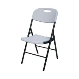 Silla Plegable 53x46x87 Cms Blanca