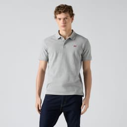 Polera Hombre Regular Fit Lisa Logo Gris Gris S