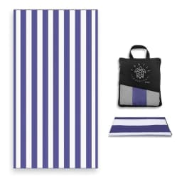 Toalla De Microfibra Secado Rapido + Estuche - Azul marino