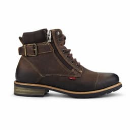 Botin Hombre Cafe Casual 9873 Cafe 37
