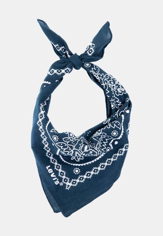 Bandana Unisex Azul Azul TALLA UNICA
