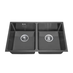 Lavaplatos Doble Groner Black 750DHB