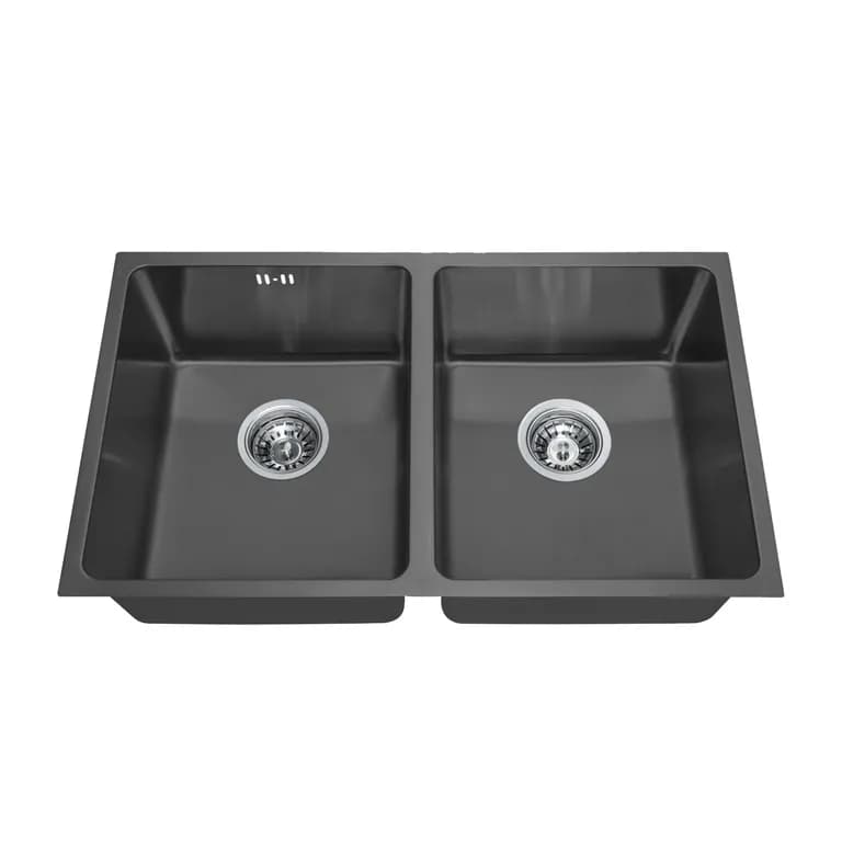 Lavaplatos Doble Groner Black 750DHB