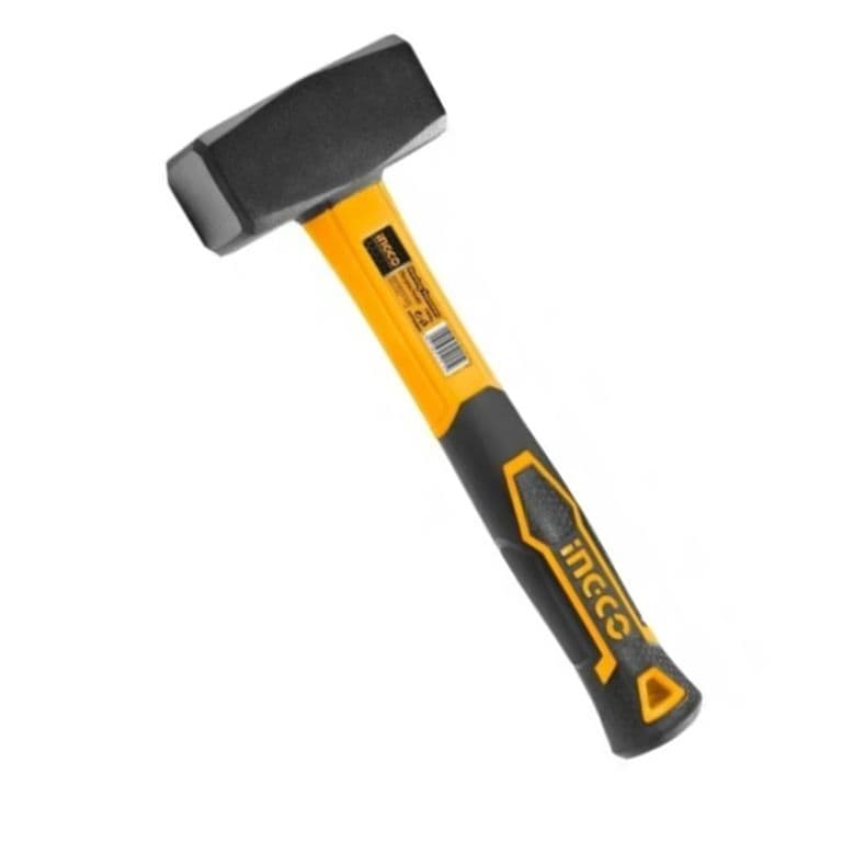 Combo Martillo Mazo 1000g Mango Fibra De Vidrio