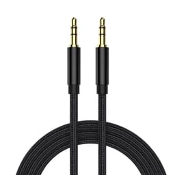 Cable de Audio Premium 1x1 Acordonado con Textil 1.8m HiFI