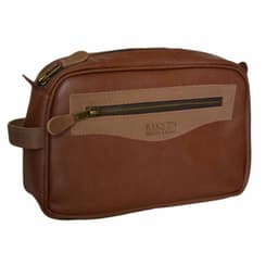 Neceser Cuero Botiquin Hecho A Mano Cafe TALLA UNICA