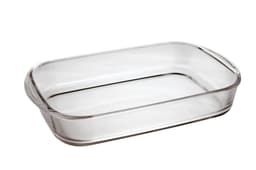 ASADERA RECTANGULAR DE VIDRIO 36 X 23 X 6 CM