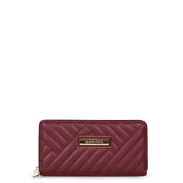 Billetera de mujer Ava rojo Paris Rojo S