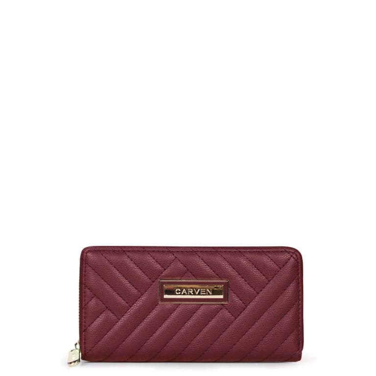 Billetera de mujer Ava rojo Paris Rojo S