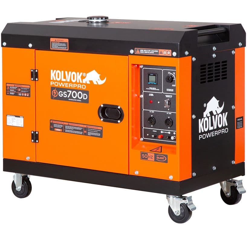 Generador electrico a diesel 5500W partida electrica