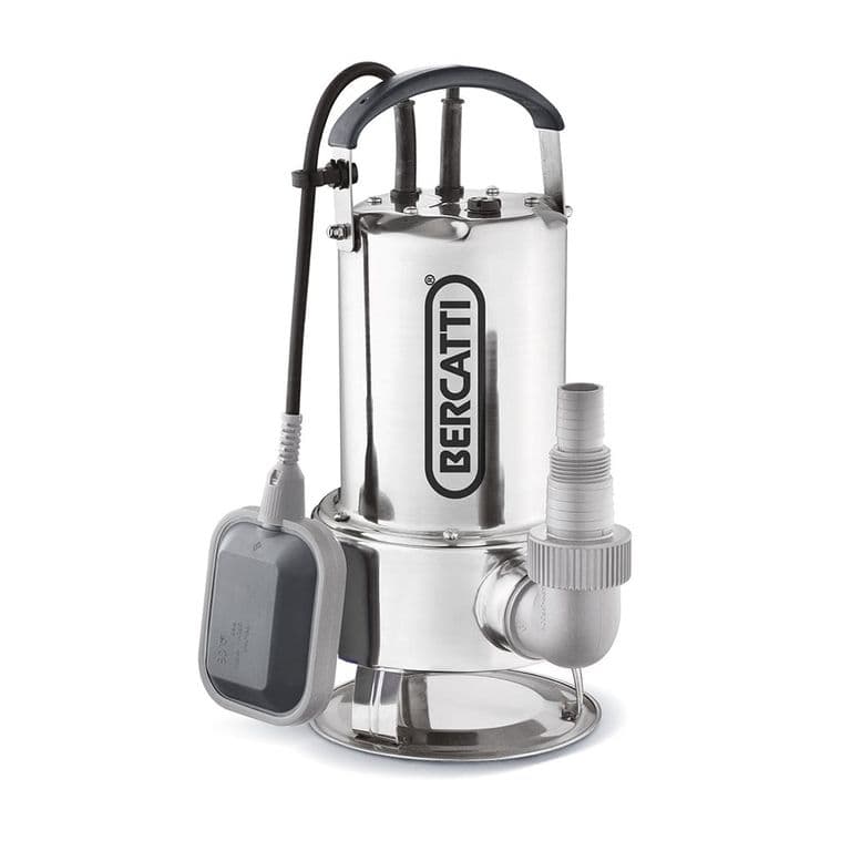 Electrobomba sumergible 1 HP agua sucia