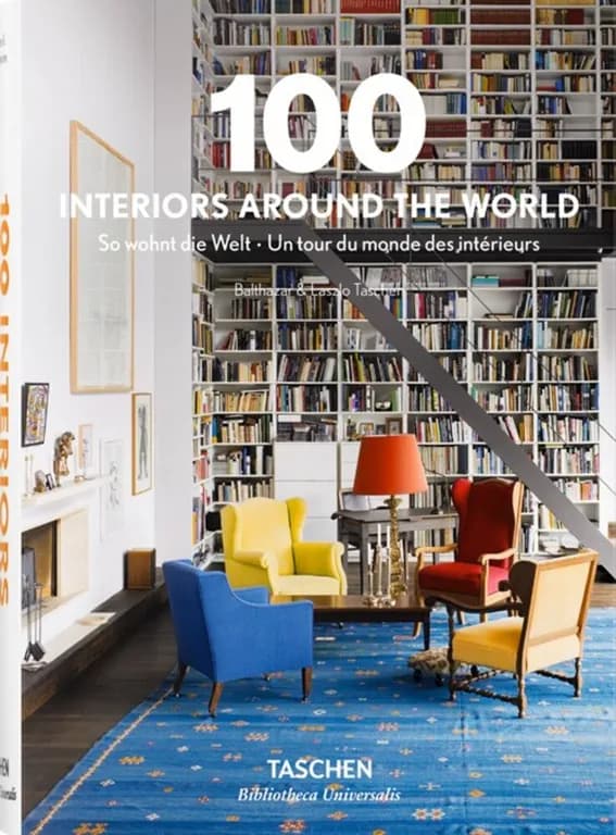 100 interiors around the world. El mundo de los interiores