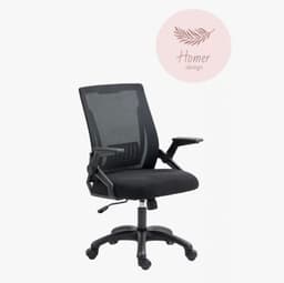 Silla De Oficina Color Negro Escritorio Con Asiento De Memoria