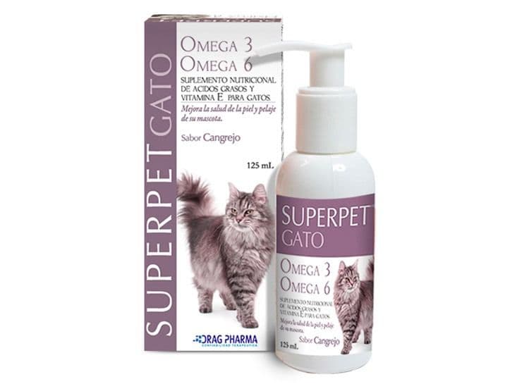SuperPet Omega Gatos - Suplemento nutricional 125mL