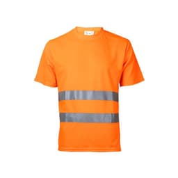 Polera Alta Visibilidad Mc Cuello Polo Naranjo S