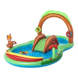 Piscina y juegos inflable Bosque 2.95X1.99X1.30M