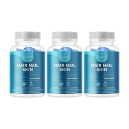 Pack x3 Gomitas Biotina Hair Nails & Skin 180 Un Karun Life