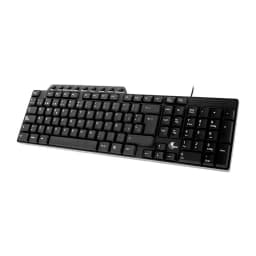 Teclado USB espanol compacto C/pad numerico XTH-160S