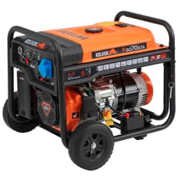 Generador electrico a gasolina 6500W partida electrica con conexion ATS