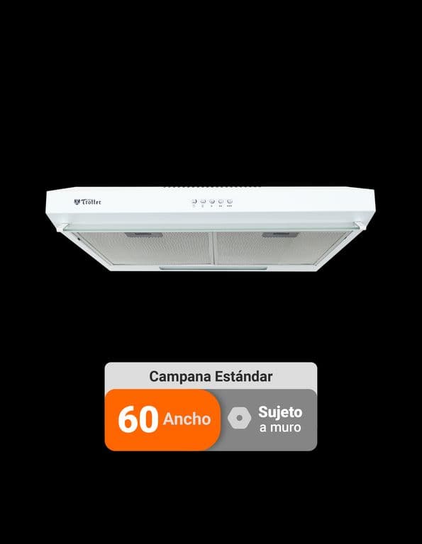 Campana Cocina Rein 60 cm Blanca