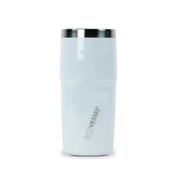 Vaso termico inox 473 ml The Metro Blanco.