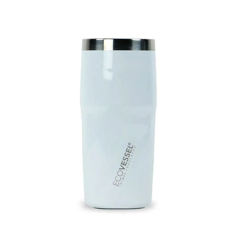 Vaso termico inox 473 ml The Metro Blanco.