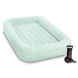 Colchon Inflable 1 Plaza Nino 107x168x25 Cm Kidz Travel Gris