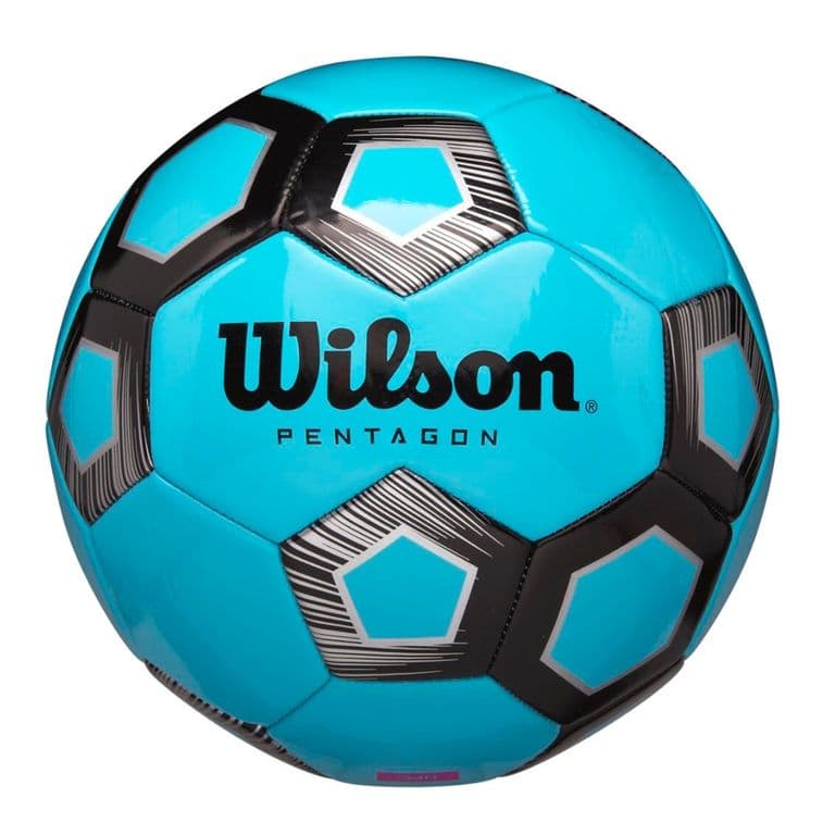 Balon Futbol Pentagon Tamano 5 Azul