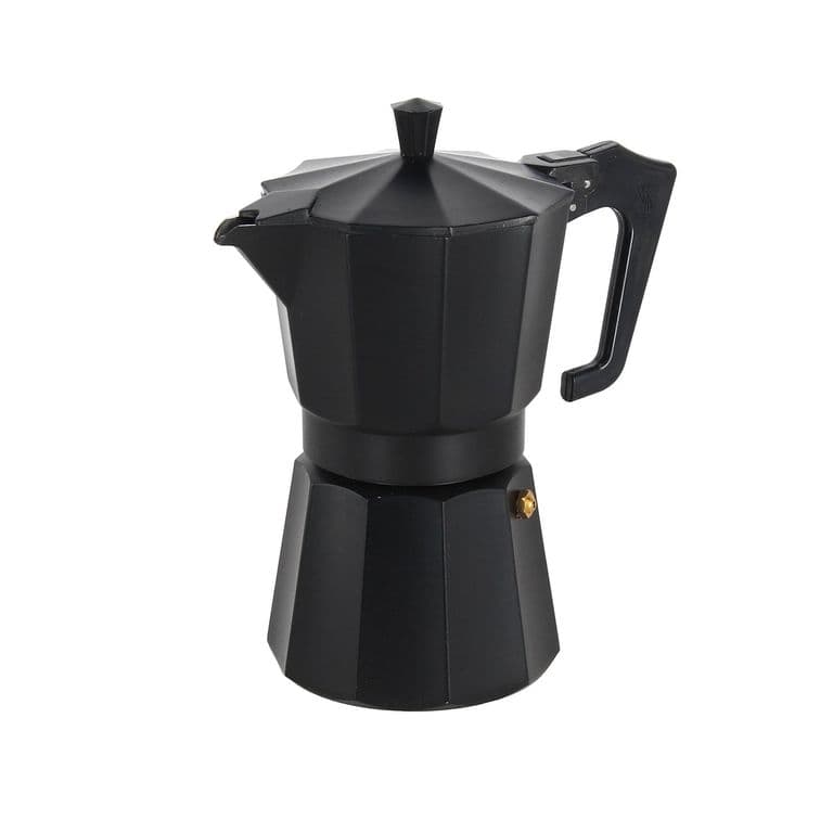 Cafetera Italexpress 6 Tazas Negra