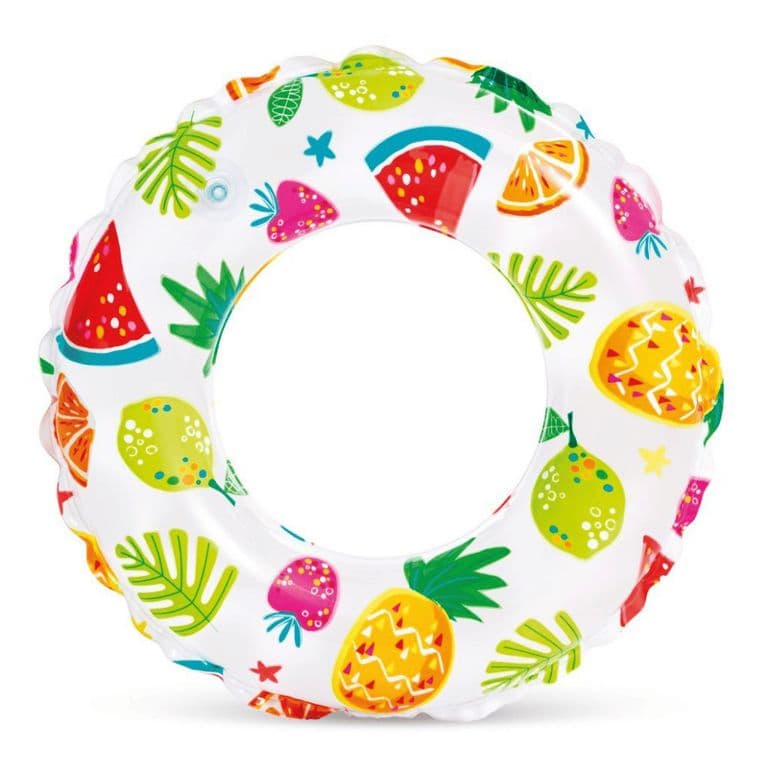 Flotador Inflable Redondo Tropical 51 Cm Lively Print
