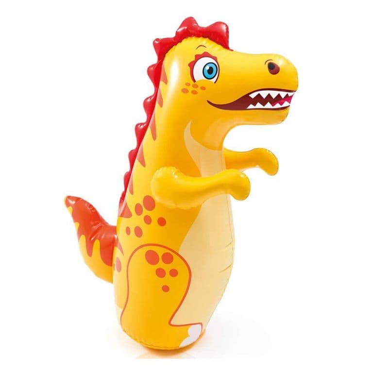 Dinosaurio Porfiado Inflable 3-D Bop Bags
