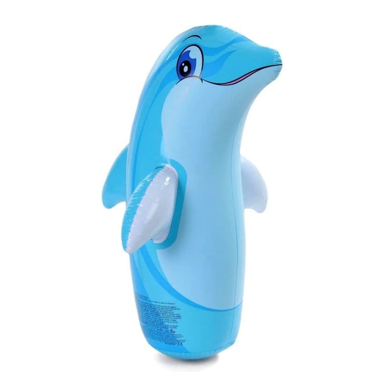 Delfin Porfiado Inflable 3-D Bop Bags