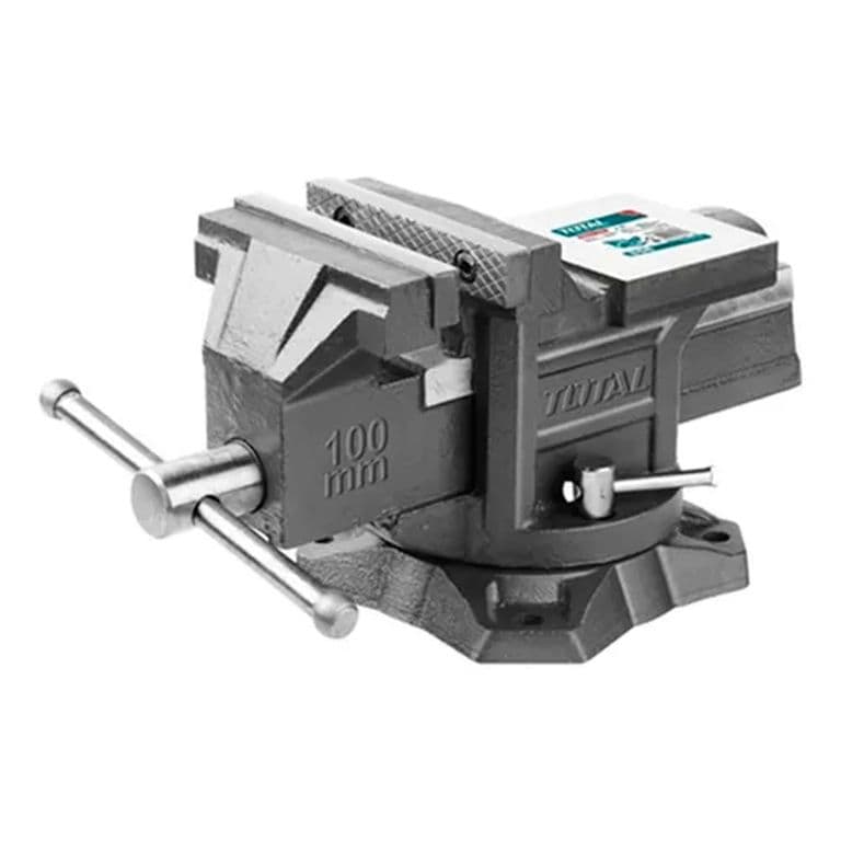 Tornillo De Banco Mecanico Base Giratoria 4 Pulgadas