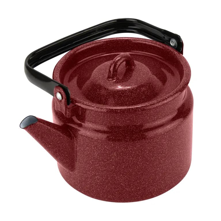Tetera 2 Litros acero esmaltado rojo Fundo