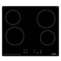 Encimera Vitroceramica Groner Touch Black 4Q