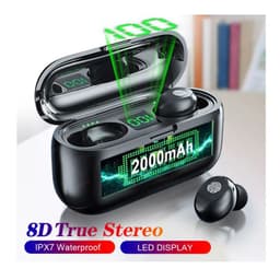 Audifonos inalambricos Bluetooth 5.0 In-Ear F9 IPX5 2000 mAh Sonido HIFI 8D