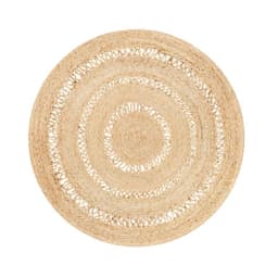 Alfombra Yute Oasis 120 Diam Crudo Form