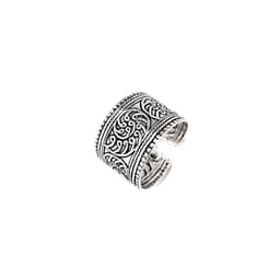 Anillo Caracol Plata Fina 925 Adaptable Plateado TALLA UNICA