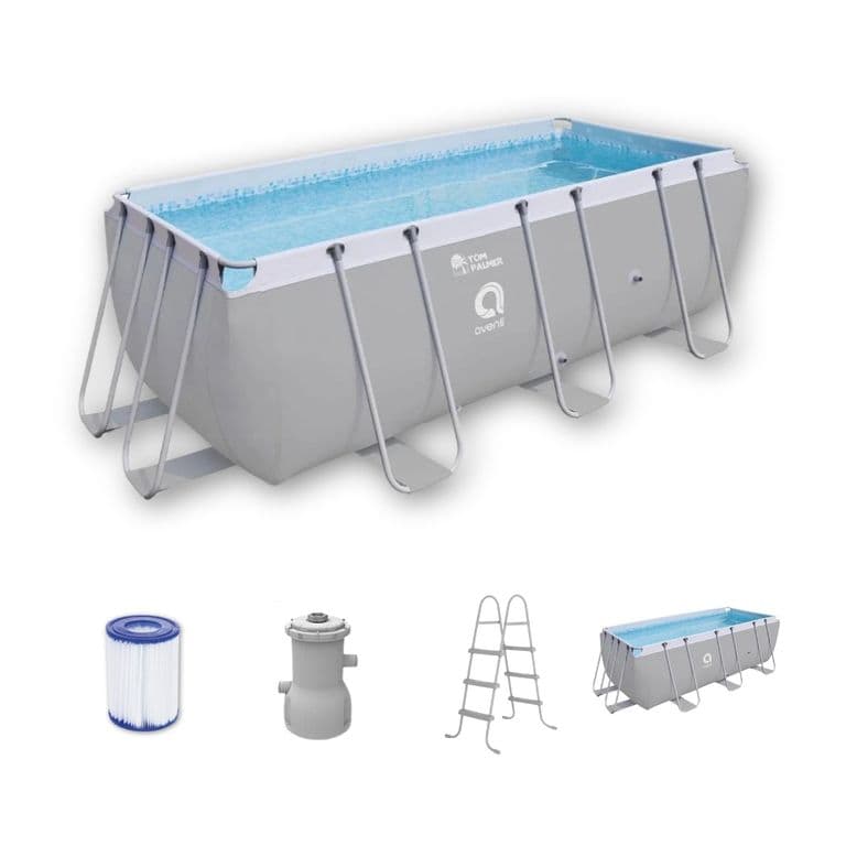 Piscina Estructural Rectangular 4x2x 0.99 m 7m3 AVENLI.