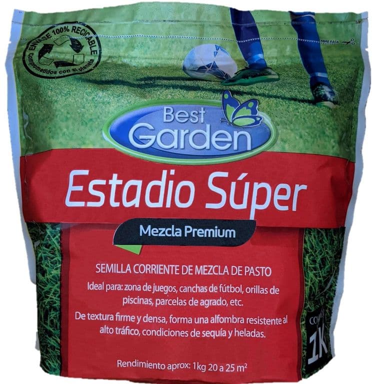 Semilla De Cesped Mezcla Estadio 1kg