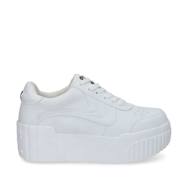 Zapatilla Blanca Mujer 13142 Blanco 38