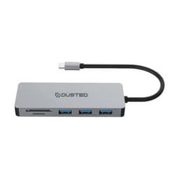 Hub Usb-c Multipuerto 7 En 1 Plateado