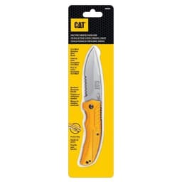 Cuchillo Navaja Plegable Caterpillar 980006 Curva/Dentada